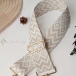 بند کیف پارچه‌ای طرح‌دار
