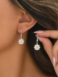 گوشواره گل مینا