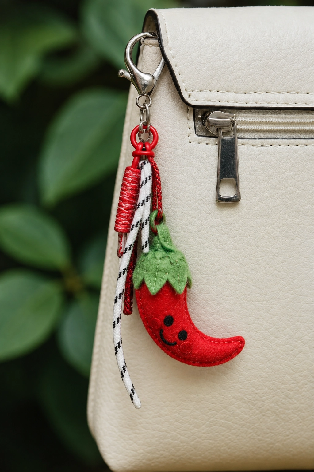 آویز کیف فانتزی طرح فلفل قرمز